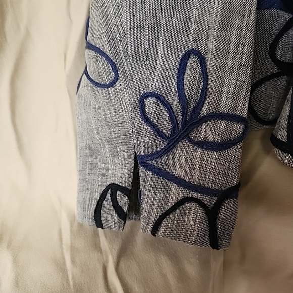 COLDWATER CREEK LINEN JACKET NWT SZ 14 - Picture 5 of 8